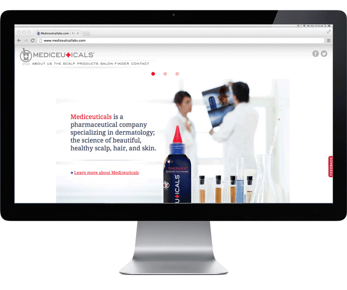 Mediceutical Labs Website